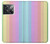 W3849 Colorful Vertical Colors Funda Carcasa Case y Caso Del Tirón Funda para OnePlus Ace Pro