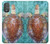 W1424 Sea Turtle Funda Carcasa Case y Caso Del Tirón Funda para Motorola Moto G Power 2022, G Play 2023