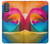 W1671 Rainbow Colorful Rose Funda Carcasa Case y Caso Del Tirón Funda para Motorola Moto G Power 2022, G Play 2023