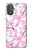 W1972 Sakura Cherry Blossoms Funda Carcasa Case y Caso Del Tirón Funda para Motorola Moto G Power 2022, G Play 2023