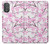 W1972 Sakura Cherry Blossoms Funda Carcasa Case y Caso Del Tirón Funda para Motorola Moto G Power 2022, G Play 2023