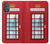 W2059 England British Telephone Box Minimalist Funda Carcasa Case y Caso Del Tirón Funda para Motorola Moto G Power 2022, G Play 2023
