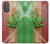 W2109 Smoke Reggae Rasta Flag Funda Carcasa Case y Caso Del Tirón Funda para Motorola Moto G Power 2022, G Play 2023