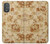 W2180 Flower Floral Vintage Pattern Funda Carcasa Case y Caso Del Tirón Funda para Motorola Moto G Power 2022, G Play 2023