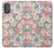 W3688 Floral Flower Art Pattern Funda Carcasa Case y Caso Del Tirón Funda para Motorola Moto G Power 2022, G Play 2023