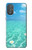 W3720 Summer Ocean Beach Funda Carcasa Case y Caso Del Tirón Funda para Motorola Moto G Power 2022, G Play 2023