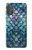 W3809 Mermaid Fish Scale Funda Carcasa Case y Caso Del Tirón Funda para Motorola Moto G Power 2022, G Play 2023