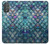 W3809 Mermaid Fish Scale Funda Carcasa Case y Caso Del Tirón Funda para Motorola Moto G Power 2022, G Play 2023