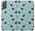 W3860 Coconut Dot Pattern Funda Carcasa Case y Caso Del Tirón Funda para Motorola Moto G Power 2022, G Play 2023