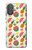 W3883 Fruit Pattern Funda Carcasa Case y Caso Del Tirón Funda para Motorola Moto G Power 2022, G Play 2023