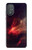 W3897 Red Nebula Space Funda Carcasa Case y Caso Del Tirón Funda para Motorola Moto G Power 2022, G Play 2023