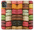 W0080 Macarons Funda Carcasa Case y Caso Del Tirón Funda para Motorola Moto G32