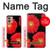 W2478 Red Daisy flower Funda Carcasa Case y Caso Del Tirón Funda para Motorola Moto G32