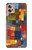 W3341 Paul Klee Raumarchitekturen Funda Carcasa Case y Caso Del Tirón Funda para Motorola Moto G32