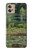 W3674 Claude Monet Footbridge and Water Lily Pool Funda Carcasa Case y Caso Del Tirón Funda para Motorola Moto G32