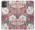W3716 Rose Floral Pattern Funda Carcasa Case y Caso Del Tirón Funda para Motorola Moto G32
