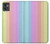 W3849 Colorful Vertical Colors Funda Carcasa Case y Caso Del Tirón Funda para Motorola Moto G32