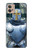 W3864 Medieval Templar Heavy Armor Knight Funda Carcasa Case y Caso Del Tirón Funda para Motorola Moto G32