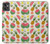 W3883 Fruit Pattern Funda Carcasa Case y Caso Del Tirón Funda para Motorola Moto G32