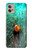 W3893 Ocellaris clownfish Funda Carcasa Case y Caso Del Tirón Funda para Motorola Moto G32