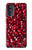 W3757 Pomegranate Funda Carcasa Case y Caso Del Tirón Funda para Motorola Moto G52, G82 5G