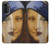 W3853 Mona Lisa Gustav Klimt Vermeer Funda Carcasa Case y Caso Del Tirón Funda para Motorola Moto G52, G82 5G