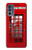 W0058 British Red Telephone Box Funda Carcasa Case y Caso Del Tirón Funda para Motorola Moto G62 5G