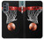 W0066 Basketball Funda Carcasa Case y Caso Del Tirón Funda para Motorola Moto G62 5G