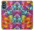 W3477 Abstract Diamond Pattern Funda Carcasa Case y Caso Del Tirón Funda para Motorola Moto G62 5G