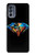 W3842 Abstract Colorful Diamond Funda Carcasa Case y Caso Del Tirón Funda para Motorola Moto G62 5G