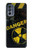 W3891 Nuclear Hazard Danger Funda Carcasa Case y Caso Del Tirón Funda para Motorola Moto G62 5G