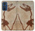 W0379 Dinosaur Fossil Funda Carcasa Case y Caso Del Tirón Funda para Motorola Edge 30