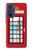 W2059 England British Telephone Box Minimalist Funda Carcasa Case y Caso Del Tirón Funda para Motorola Edge 30