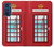 W2059 England British Telephone Box Minimalist Funda Carcasa Case y Caso Del Tirón Funda para Motorola Edge 30