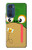 W2765 Frog Bee Cute Cartoon Funda Carcasa Case y Caso Del Tirón Funda para Motorola Edge 30