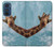 W3680 Cute Smile Giraffe Funda Carcasa Case y Caso Del Tirón Funda para Motorola Edge 30