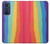W3799 Cute Vertical Watercolor Rainbow Funda Carcasa Case y Caso Del Tirón Funda para Motorola Edge 30