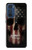 W3850 American Flag Skull Funda Carcasa Case y Caso Del Tirón Funda para Motorola Edge 30