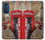 W3856 Vintage London British Funda Carcasa Case y Caso Del Tirón Funda para Motorola Edge 30