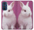 W3870 Cute Baby Bunny Funda Carcasa Case y Caso Del Tirón Funda para Motorola Edge 30