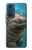 W3871 Cute Baby Hippo Hippopotamus Funda Carcasa Case y Caso Del Tirón Funda para Motorola Edge 30