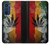 W3890 Reggae Rasta Flag Smoke Funda Carcasa Case y Caso Del Tirón Funda para Motorola Edge 30
