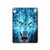 W0752 Blue Fire Grim Wolf Funda Carcasa Case para iPad 10.9 (2022)