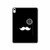 W1946 Sir Mustache Minimalism Funda Carcasa Case para iPad 10.9 (2022)