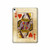 W2833 Poker Card Queen Hearts Funda Carcasa Case para iPad 10.9 (2022)