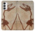 W0379 Dinosaur Fossil Funda Carcasa Case y Caso Del Tirón Funda para Samsung Galaxy S23