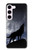 W3011 Dream Catcher Wolf Howling Funda Carcasa Case y Caso Del Tirón Funda para Samsung Galaxy S23