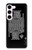 W3520 Black King Spade Funda Carcasa Case y Caso Del Tirón Funda para Samsung Galaxy S23