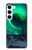 W3667 Aurora Northern Light Funda Carcasa Case y Caso Del Tirón Funda para Samsung Galaxy S23