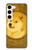 W3826 Dogecoin Shiba Funda Carcasa Case y Caso Del Tirón Funda para Samsung Galaxy S23